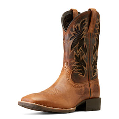 Ariat Mens Sport Cool VentTEK Dark Tan | Two Tone Tan