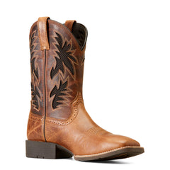 Ariat Mens Sport Cool VentTEK Dark Tan | Two Tone Tan