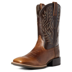 Ariat Mens Sport Wide Square Toe Peanut Butter - Chaga Brown