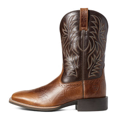 Ariat Mens Sport Wide Square Toe Peanut Butter - Chaga Brown