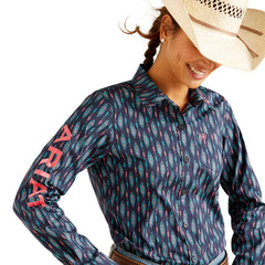 Ariat Womens Kirby Backwoods Ikat Shirt