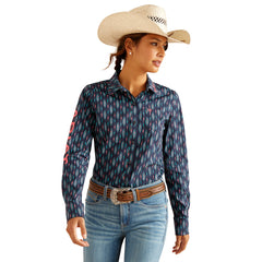 Ariat Womens Kirby Backwoods Ikat Shirt