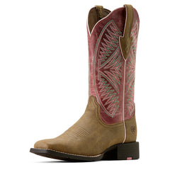 Ariat Womens Round Up Ruidodo Wide Square Toe Boot