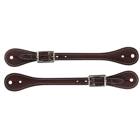 Fort Worth Mens  Western Spur Straps - Brown