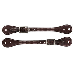 Fort Worth Mens  Western Spur Straps - Brown