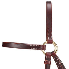 Fort Worth 5/8" Barcoo Leather Headstall