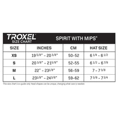 Troxel Helmet Spirit with MIPS Black Duratec