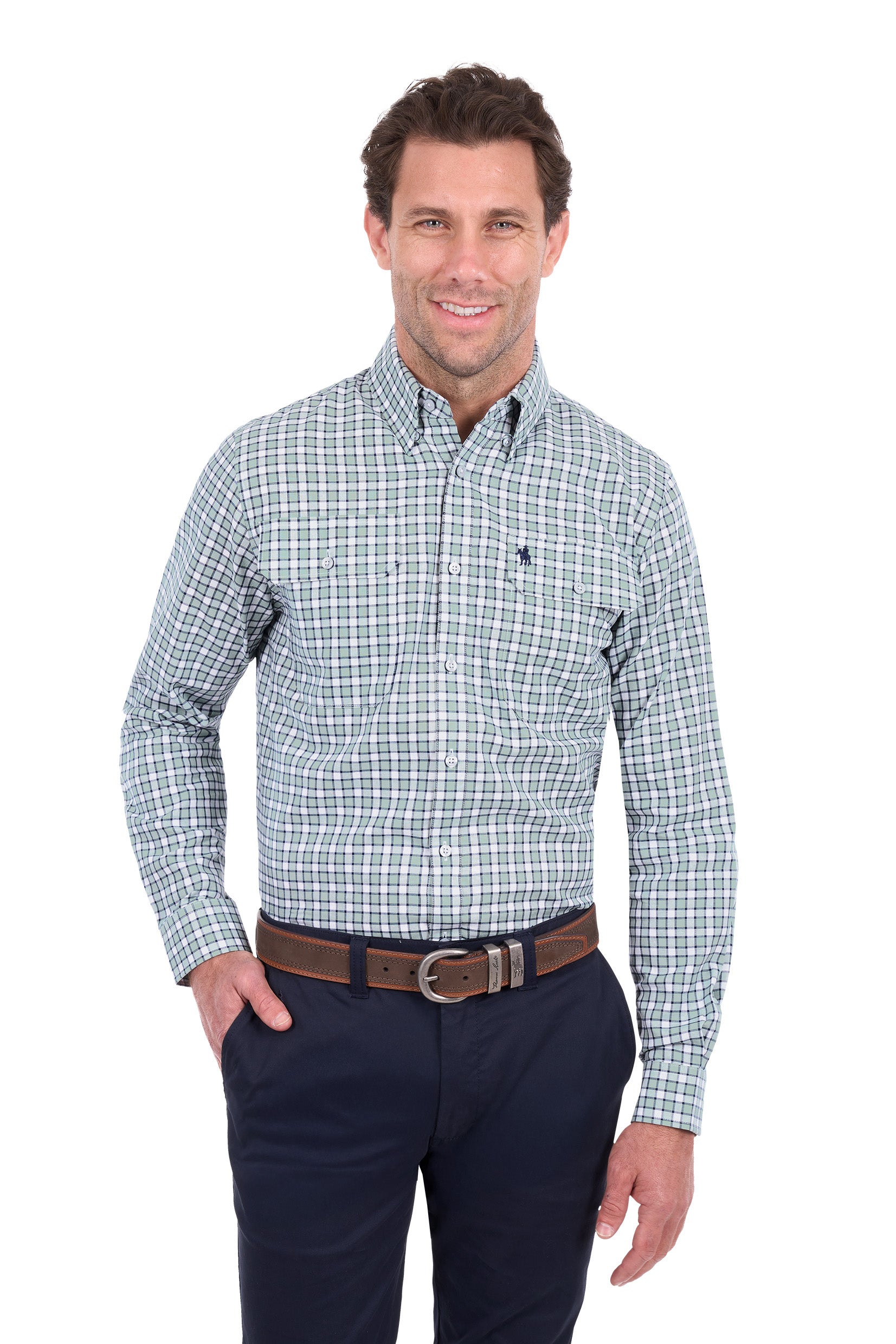 Thomas Cook Mens Rory 2PKT LS Shirt