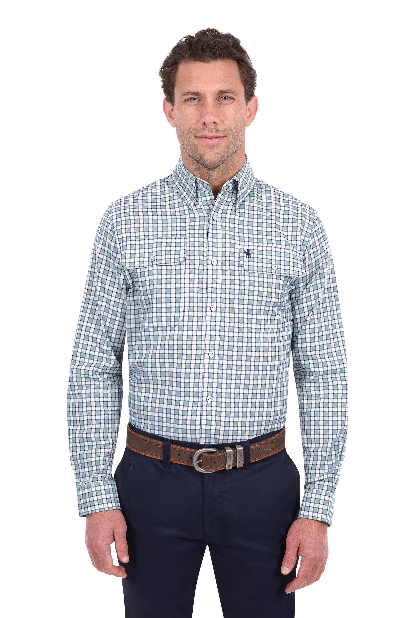 Thomas Cook Mens Rory 2PKT LS Shirt
