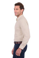 Thomas Cook Mens Linen Shirt | Natural Marle