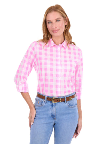 Thomas Cook Womens Eliza Shirt | Pink/White
