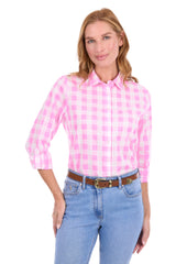 Thomas Cook Womens Eliza Shirt | Pink/White