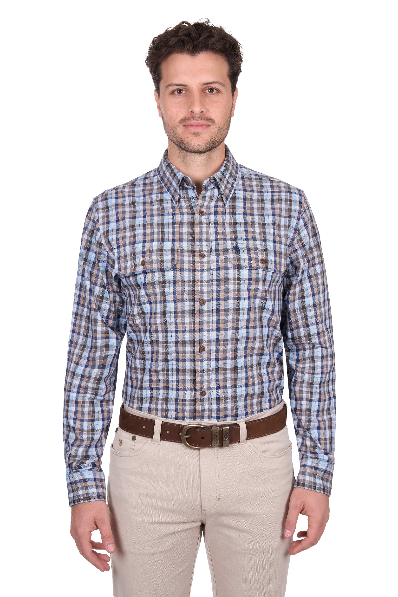 Thomas Cook Mens Jonathan 2PKT LS Shirt