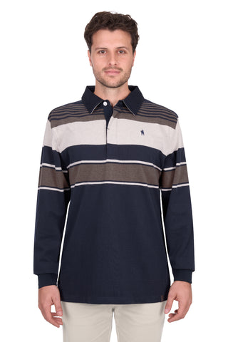 Thomas Cook Mens Bryan Stripe Rugby