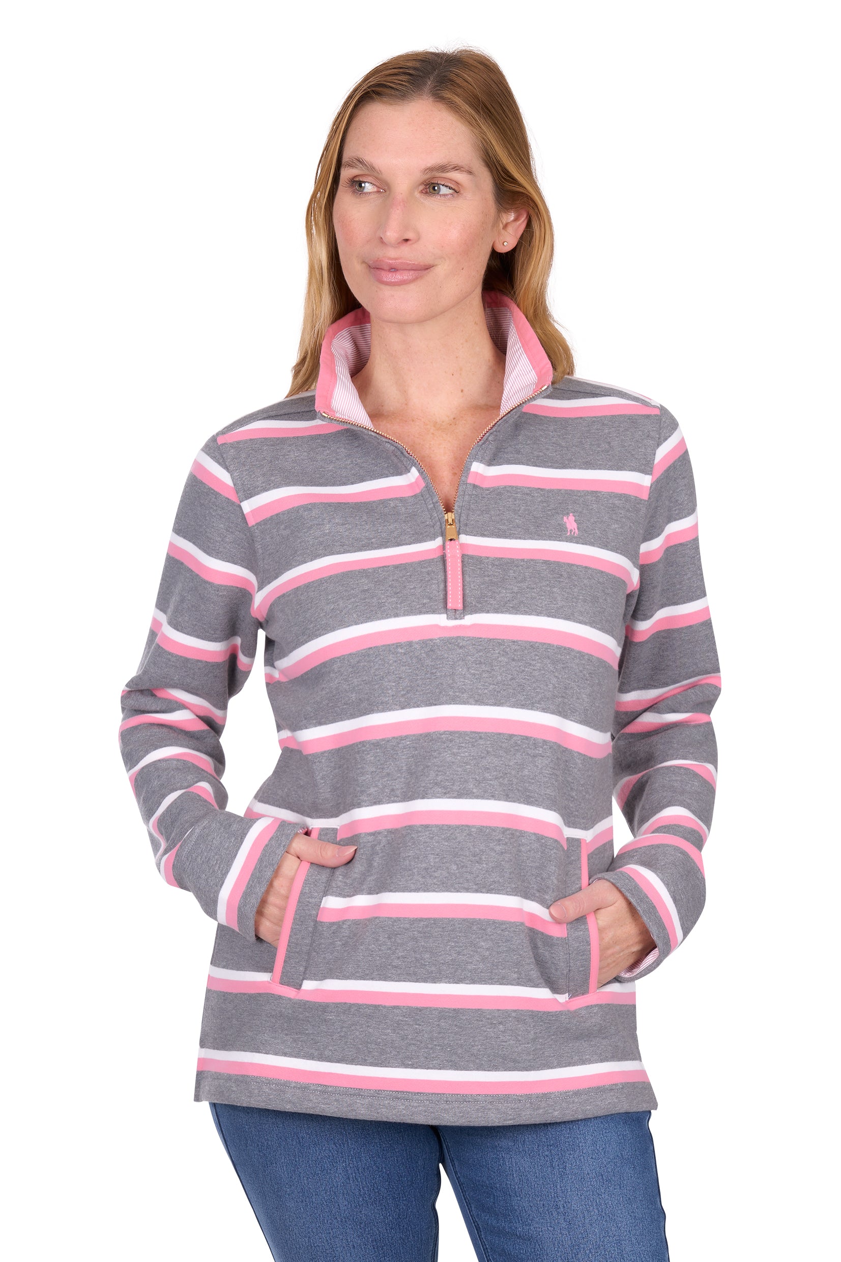 Thomas Cook Womens Jane 1/4 Zip Rugby
