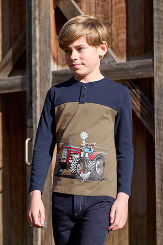 Thomas Cook Boys Karl Henley LS Tee