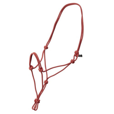 Texas Tack Knotted Rope Halter - Various Colours