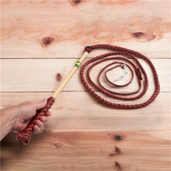 Nemeth Redhide Stockwhip - 4 Plait