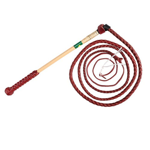 Nemeth Redhide Stockwhip - 4 Plait