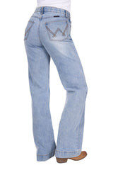 Wrangler Women’s Brianna Trouser Jean - Willow 34” Leg