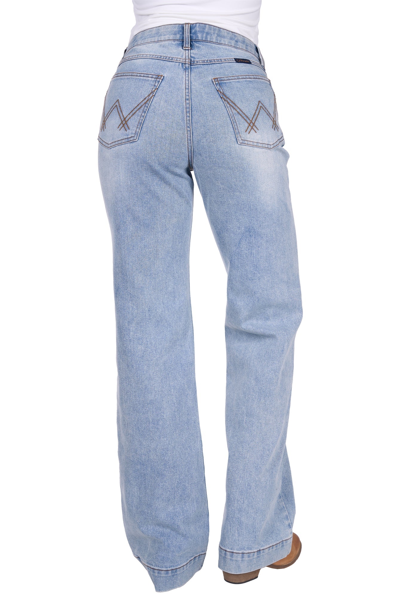Wrangler Women’s Brianna Trouser Jean - Willow 34” Leg