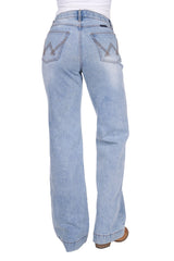 Wrangler Women’s Brianna Trouser Jean - Willow 34” Leg