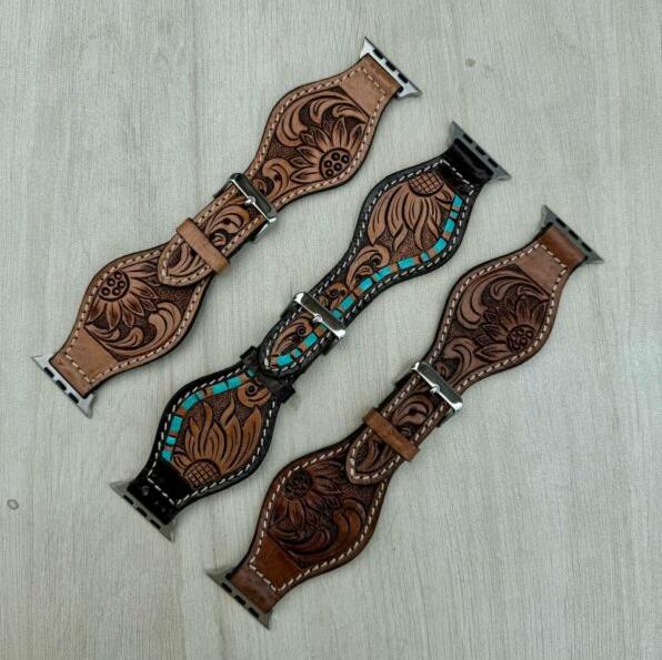 Apple Watch Strap | Rounded Tooled