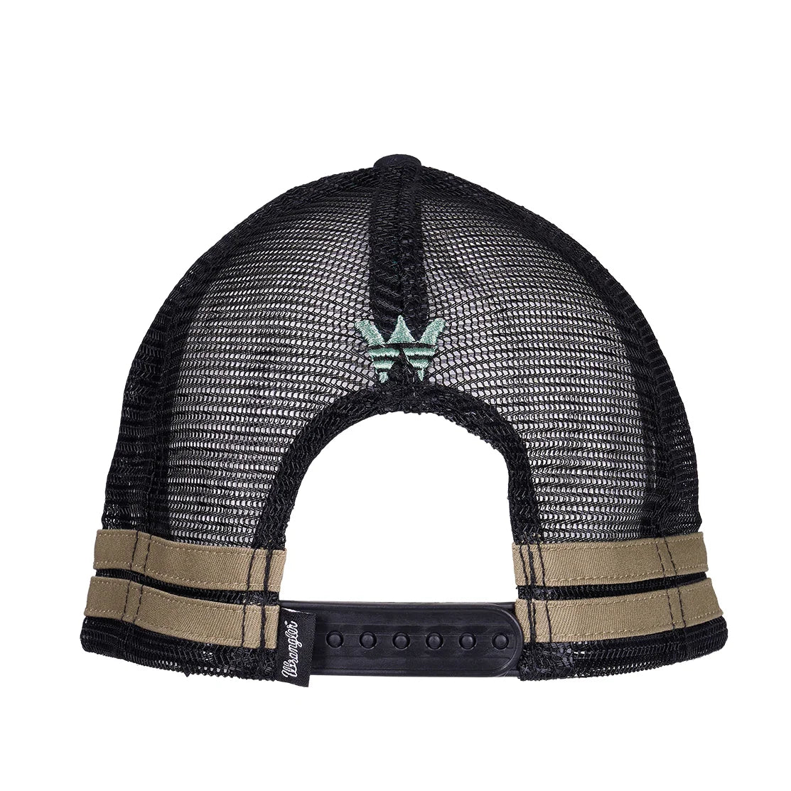 Wrangler Layton High Profile Trucker Cap Black/Sage