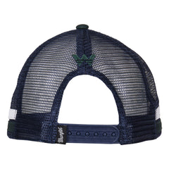 Wrangler Brad Trucker Cap, Dark Green/Navy