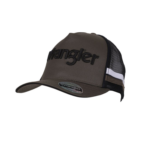 Wrangler Dan Trucker Cap | Dark Tan