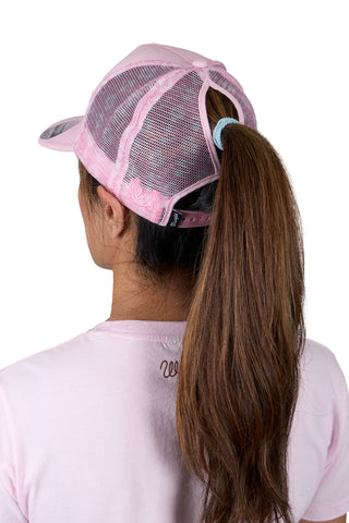 Wrangler Kimmy Ponytail Trucker Cap
