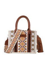 Wrangler Women's Cilia Crossbody Tote Bag - Brown