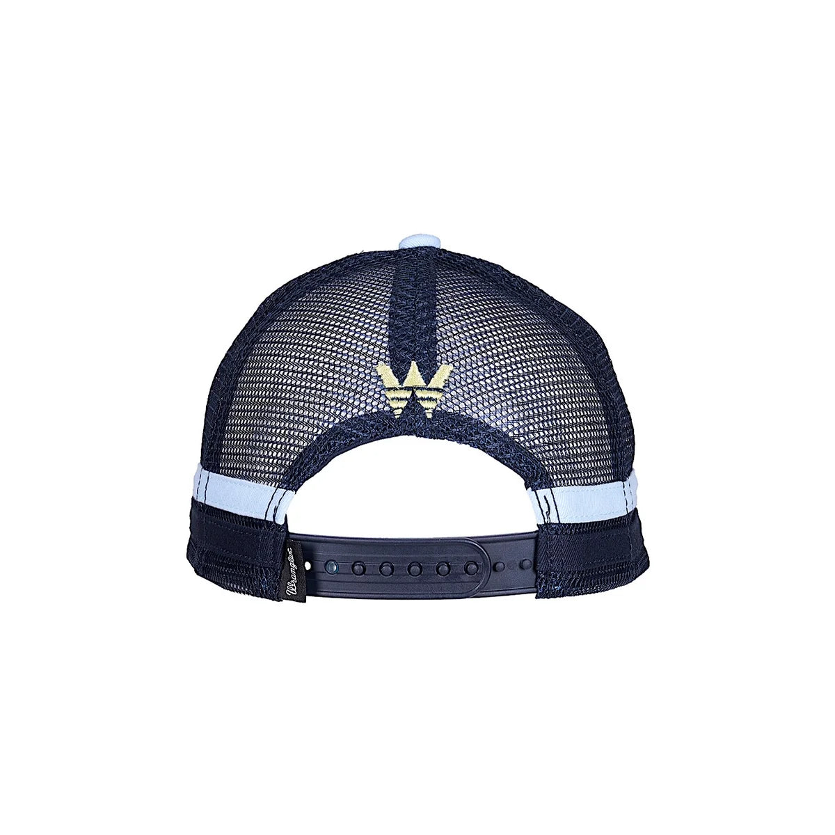 Wrangler Kid's Bruno Trucker Cap - Light Blue / Navy