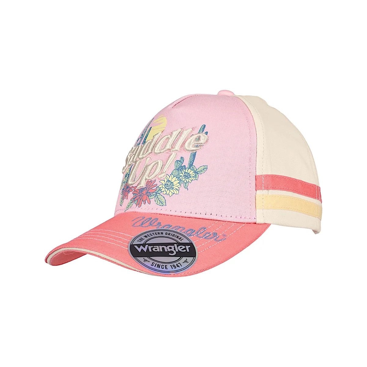 Wrangler Kid's Imogen Full Back Cap - Pink