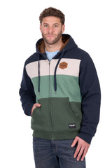 Wrangler Mens Dwayne Zip Up Hoodie