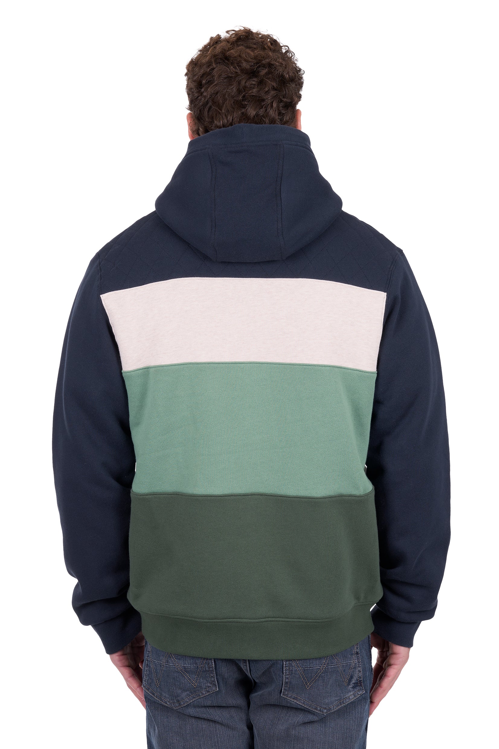 Wrangler Mens Dwayne Zip Up Hoodie