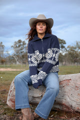 Wrangler Womens Lacey 1/4 Zip Pullover