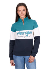 Wrangler Womens Dana 1/4 Zip Pullover
