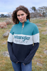 Wrangler Womens Dana 1/4 Zip Pullover