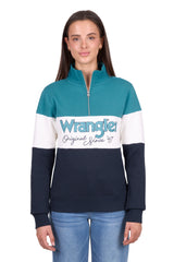 Wrangler Womens Dana 1/4 Zip Pullover