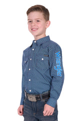 Wrangler Boys Kyle Logo LS Shirt