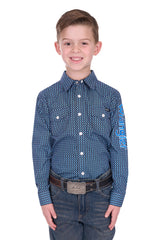 Wrangler Boys Kyle Logo LS Shirt