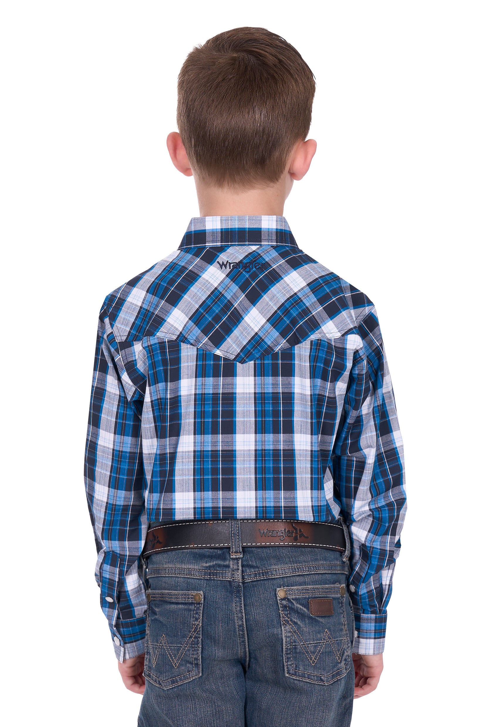 Wrangler Boys Tony Logo LS Shirt