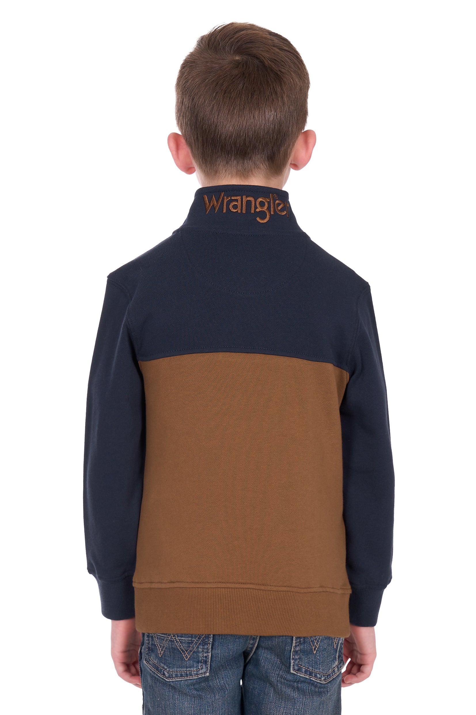 Wrangler Boys Steve 1/4 Zip Pullover