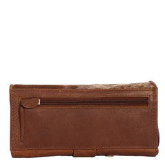 Long Cowhide Wallet | Tan