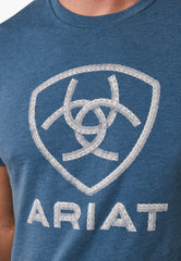 Ariat Mens Steel Bar Logo T-Shirt