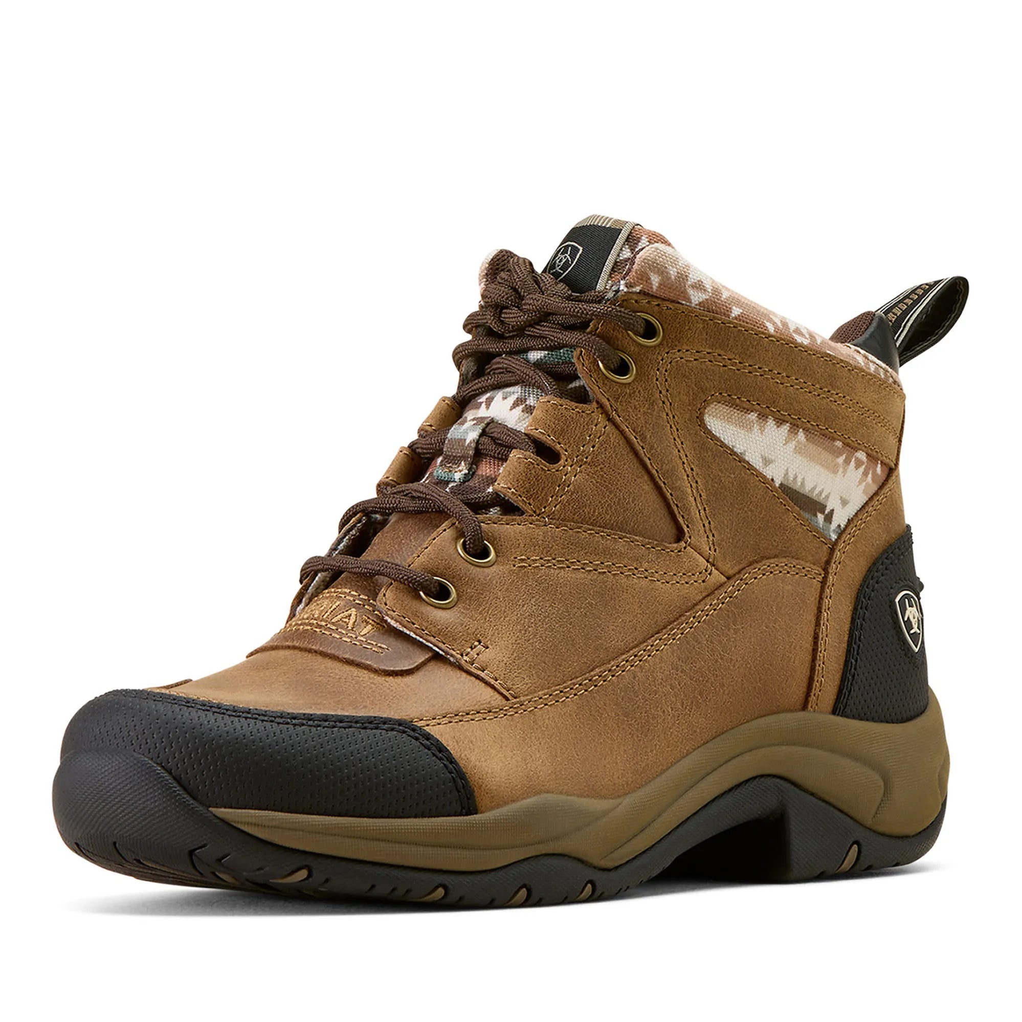 Womens Ariat Terrain Waterproof Boots DarlTan/Natural Southwest