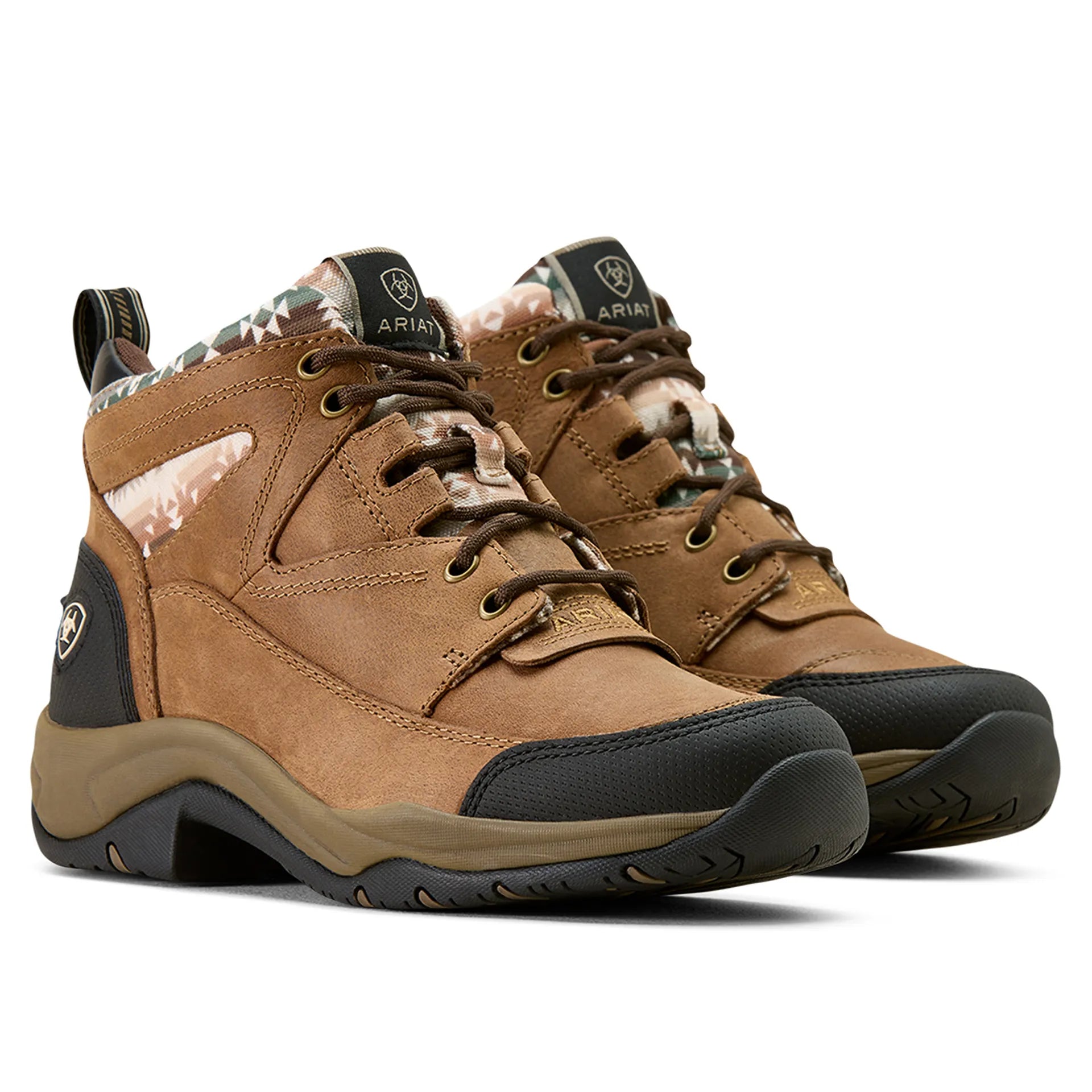 Womens Ariat Terrain Waterproof Boots DarlTan/Natural Southwest