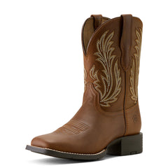 Ariat Women's Round Up Filly Western Boot - Sorrel Crunch