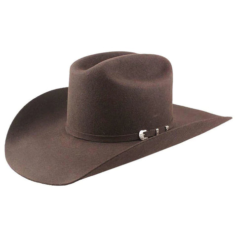 Ariat 3X Wool Hat 4-1/4" Double S Brown